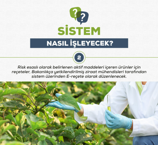 Uygulama Denetimi: BKÜ'lerin tarlada ve seralarda uygulanması süreçleri, yetkili personel tarafından denetlenecek. Yanlış veya aşırı kullanımların önüne geçilmesi hedefleniyor.

Bu sistem sayesinde, Türkiye'de tarım ürünlerinin uluslararası standartlara uyumu artırılırken, sürdürülebilir ve sağlıklı tarım uygulamalarına geçiş hızlanacaktır.