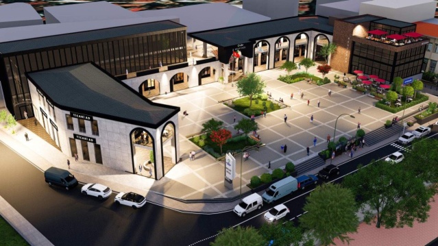 Millet Düzü Projesinde Neler Var?
Toplam 5 bin 700 metrekarelik dev bir alan üzerine inşa edilen proje, şehrin ticaret, ulaşım ve sosyal yaşam ihtiyaçlarını tek noktada buluşturuyor. Proje içeriğinde şunlar yer alıyor:

Modern Ticaret Alanları: 43 dükkan ve 14 ofis.

Sosyal Alanlar: 1 adet geniş kapasiteli restoran binası.

Otopark Çözümü: Yer altında 2 katlı, toplam 241 araç kapasiteli kapalı otopark.

Şehir Meydanı: Projenin üst kısmı, vatandaşların keyifle vakit geçirebileceği modern bir meydan olarak düzenlenecek.