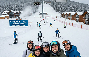 Çambaşı Kayak Merkezi Sezonu Açtı: Karadeniz’de Yapay Karlama Dönemi Başladı!
