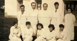 1956 yılında Kirazlimanı semtinde bulunan Ordu Devlet Hastanesi'nin o dönemki kadrosu...