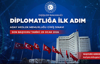 Dışişleri Bakanlığı 104 Diplomat Alıyor! 2026...