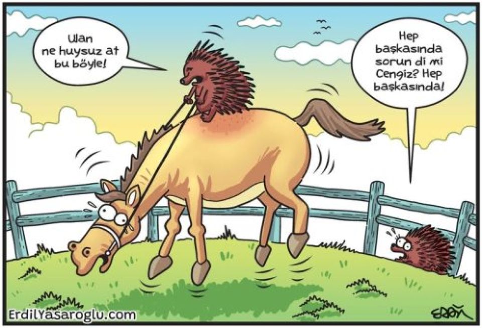 Sorun hep başkasında