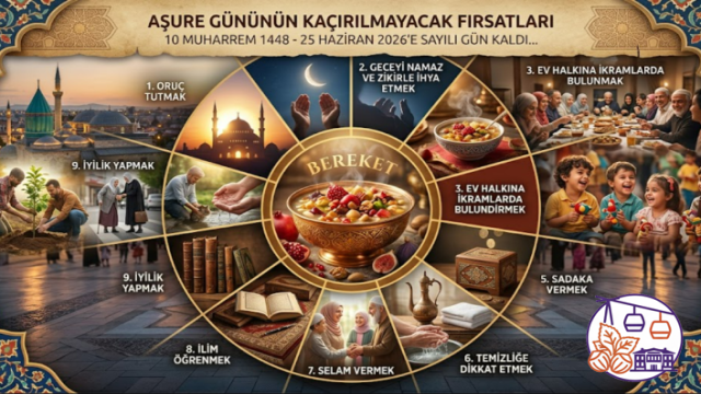 Aşure Günü Ne Zaman? İşte 10 Muharrem’de Yapılması Gereken İbadetler ve Faziletleri