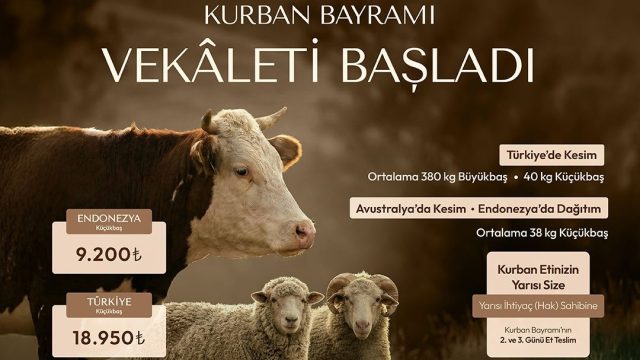 DUHA Kurban 1447 Vekâlet Başvuruları Başladı: Güven ve Şeffaflıkla Paylaşım Zamanı