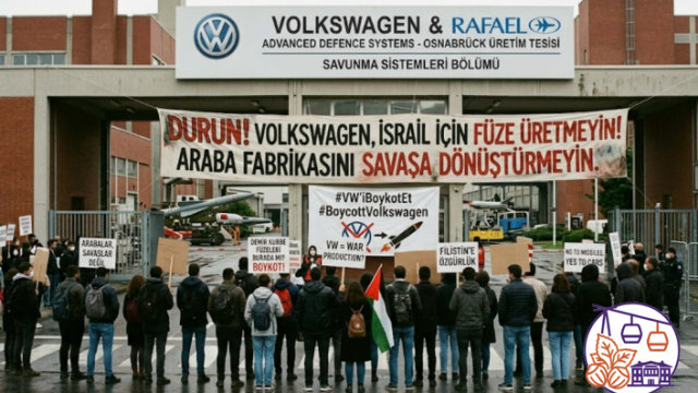 Volkswagen’den Skandal Karar: Otomobil Fabrikası İsrail İçin Ölüm Makinesi Üretecek