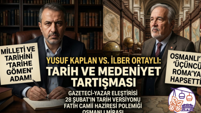 Yusuf Kaplan’dan İlber Ortaylı Çıkışı: "Tarihi ve Milleti Tarihe Gömen Adam"